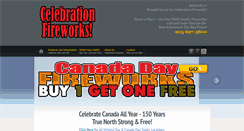 Desktop Screenshot of celebrationfireworks.net