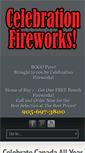 Mobile Screenshot of celebrationfireworks.net
